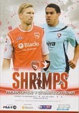Morecambe v Cheltenham Town 07-Dec-2013