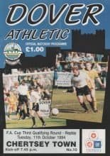Dover Athletic v Chertsey Town 11-Oct-1994