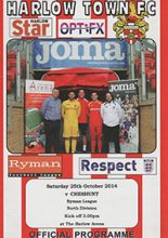 Harlow Town v Cheshunt 25-Oct-2014