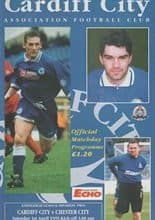 Cardiff City v Chester City 01-Apr-1995