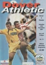 Dover Athletic v Chester City 24-Nov-2001
