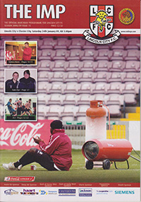 Lincoln City v Chester City 24-Jan-2009