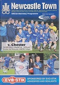 Newcastle Town v Chester FC 02-Nov-2010
