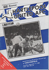 Hartlepool United v Chesterfield 11-Sep-1990
