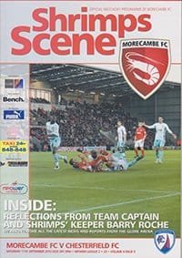 Morecambe v Chesterfield 11-Sep-2010