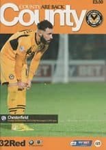 Newport County v Chesterfield 01-Dec-2013
