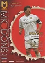 Milton Keynes Dons v Chesterfield 01-Jan-2005