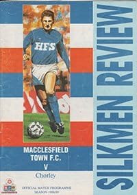 Macclesfield Town v Chorley 01-Oct-1988