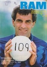 Derby County v Club Nacional 14-Aug-1989