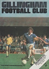 Gillingham v Colchester United 16-Apr-1979