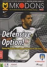 Milton Keynes Dons v Colchester United 22-Aug-2009