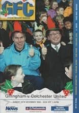 Gillingham v Colchester United 26-Dec-1999