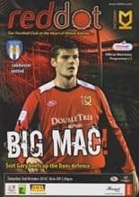 Milton Keynes Dons v Colchester United 02-Oct-2010