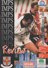 Lincoln City v Colchester United 02-Jan-1995