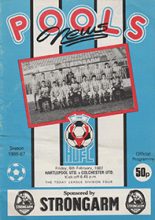 Hartlepool United v Colchester United 06-Feb-1987