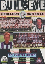 Hereford United v Colchester United 09-Dec-1995