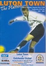 Luton Town v Colchester United 14-Dec-2002
