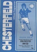 Chesterfield v Colchester United 18-Oct-1978