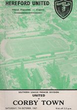 Hereford United v Corby Town 07-Oct-1967
