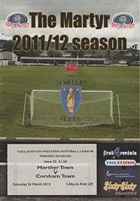 Merthyr Town v Corsham Town 24-Mar-2012