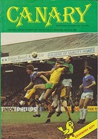 Norwich City v Coventry City 23-Mar-1983