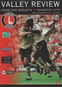 Charlton Athletic v Coventry City 26-Sep-1998