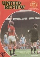 Manchester United v Coventry City 27-Aug-1980