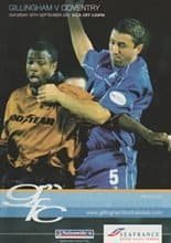 Gillingham v Coventry City 29-Sep-2001