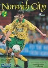 Norwich City v Coventry City 02-Oct-1993