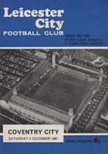 Leicester City v Coventry City 02-Dec-1967