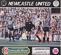 Newcastle United v Coventry City 03-Jan-1987