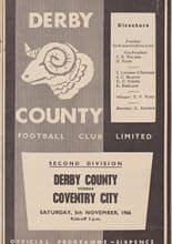 Derby County v Coventry City 05-Nov-1966