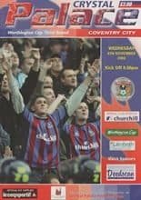 Crystal Palace v Coventry City 06-Nov-2002