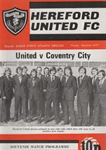 Hereford United v Coventry City 09-May-1973