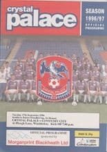 Crystal Palace Youth v Coventry City Youth 17-Sep-1996