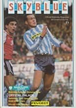 Coventry City v Crystal Palace 13-Jan-1990