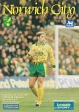 Norwich City v Crystal Palace 27-Jan-1993