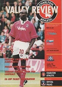 Charlton Athletic v Crystal Palace 04-Feb-1996