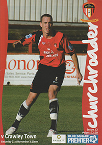 Hayes & Yeading United v Crawley Town 21-Nov-2009