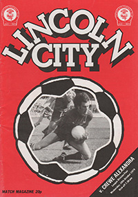 Lincoln City v Crewe Alexandra 10-Oct-1979