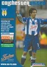 Colchester United v Crewe Alexandra 11-Jan-2003