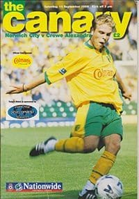 Norwich City v Crewe Alexandra 11-Sep-1999