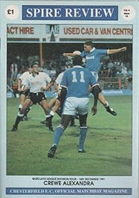 Chesterfield v Crewe Alexandra 14-Dec-1991