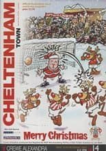 Cheltenham Town v Crewe Alexandra 26-Dec-2002