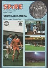 Chesterfield v Crewe Alexandra 04-May-1985