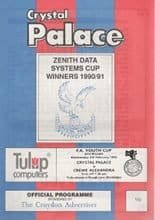 Crystal Palace Youth v Crewe Alexandra Youth 05-Feb-1992