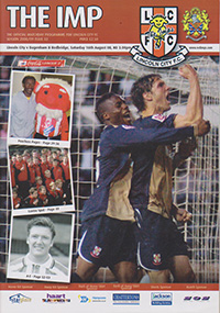 Lincoln City v Dagenham and Redbridge 16-Aug-2008
