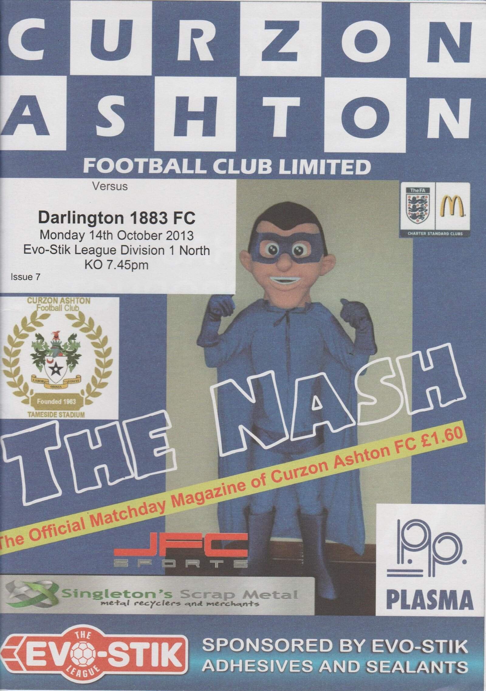Curzon Ashton v Darlington 1883 14-Oct-2013