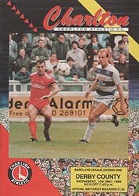 Charlton Athletic v Derby County 10-May-1989