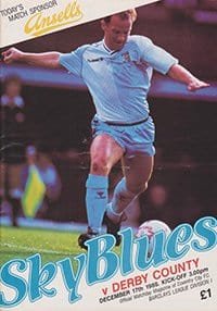 Coventry City v Derby County 17-Dec-1988